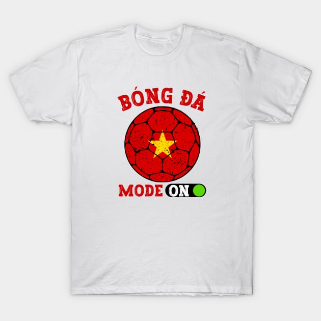 Vietnam Football T-Shirt by footballomatic